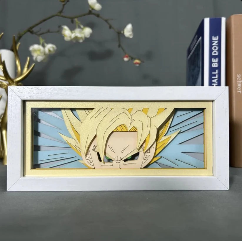 Dragon Ball Z Vegeta Light Box