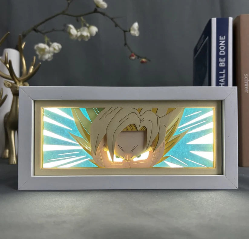 Dragon Ball Z Vegeta Light Box