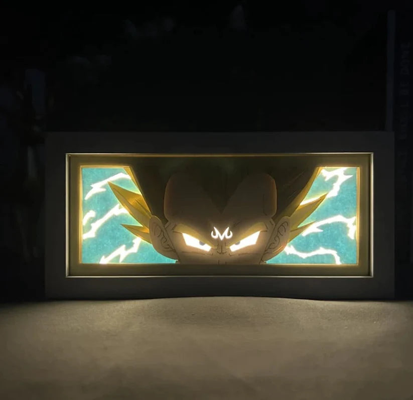Dragon Ball Z Vegeta Light Box
