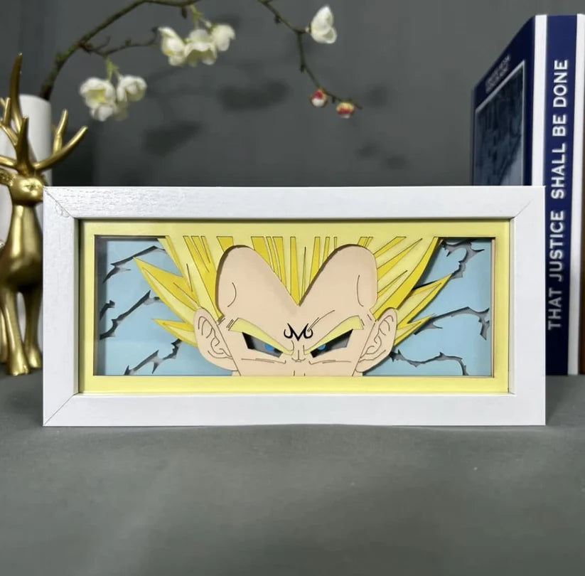 Dragon Ball Z Vegeta Light Box