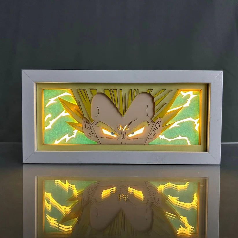 Dragon Ball Z Vegeta Light Box